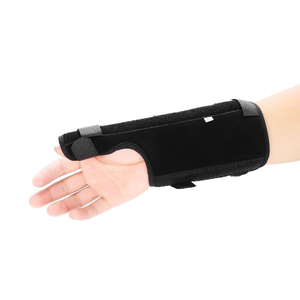 Adjustable Wrist Brace and Thumb Splint for Carpal Tunnel Relief, Breathable Thumb Support for Arthritis and Tendonitis, Medium Right