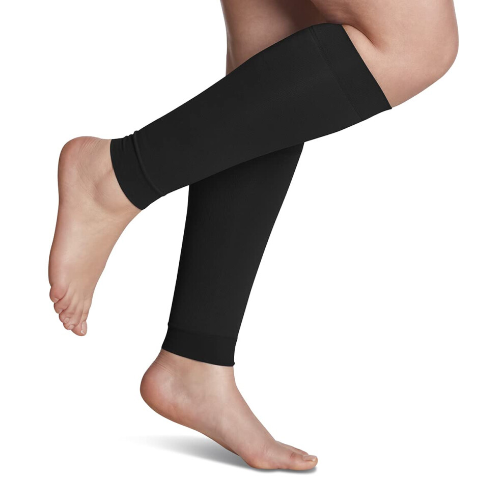 2030 mmHg Footless Compression Socks Open Toe Knee  Graduated Support for Men and Women
