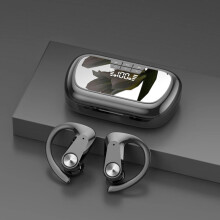 Bluetooth 5.0 TWS Wireless Earphones, Stereo Earbuds with Ear Hook, for All iPhone Android – Sports