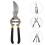 Pruning Shears with Ergonomic Non‑Slip Grip, Lightweight Aluminum Handle for Fruit Trees 2