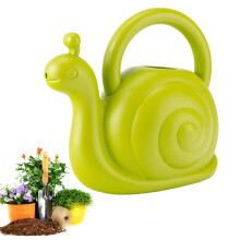 1.5L Cute Snail Kids Watering Can for Garden and Indoor Plants, Durable Lightweight Build, Gentle Rainflow Design