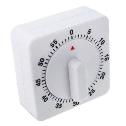 Kitchen Small Square 60 Minutes Timer Mechanical Timer