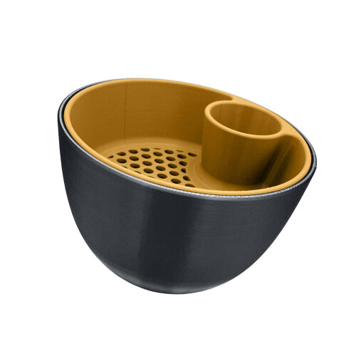 Pistachio Shell Cracker and Nut Shell Remover Bowl, 2 in 1 Design, Easy Shell Removal, Dishwasher Safe 2