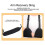 Adjustable Shoulder Sling for Postoperative Shoulder Immobilization, Breathable Mesh Arm Support Brace Black 4