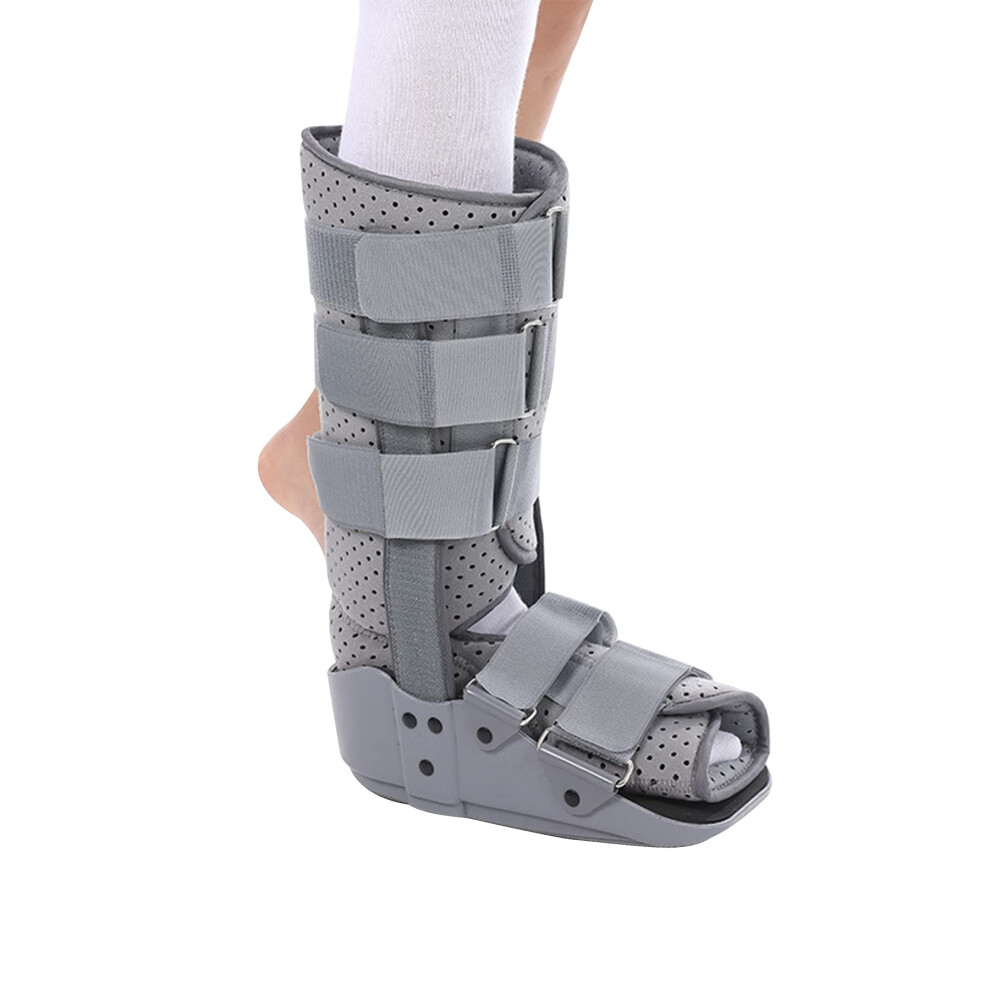Orthopedic Walking Boot with Adjustable Straps, Breathable Vent Design, for Ankle and Foot Injury Recovery