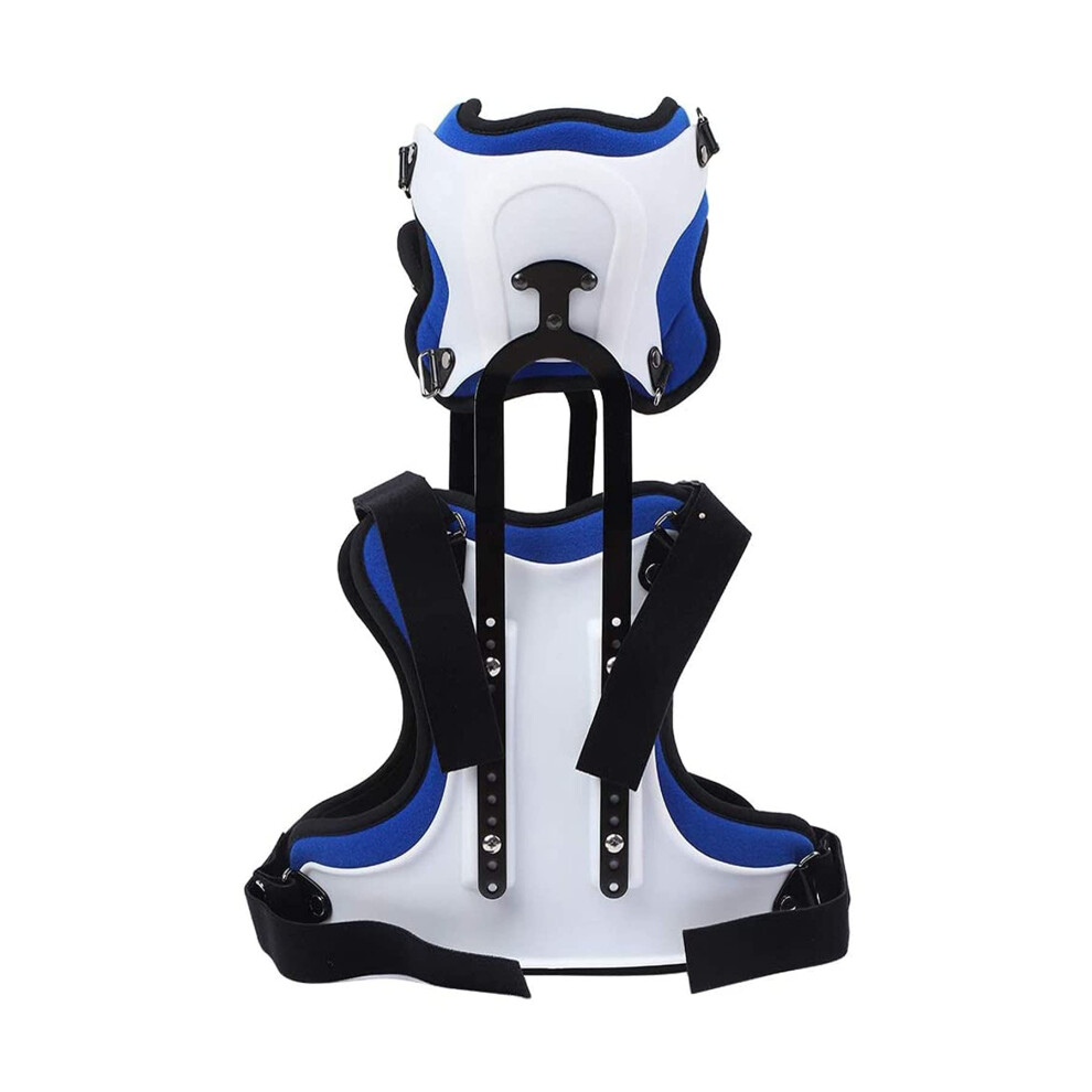 Neck Support Brace for Cervical Spine Alignment, Adjustable Thoracolumbar Orthosis for Posture Correction