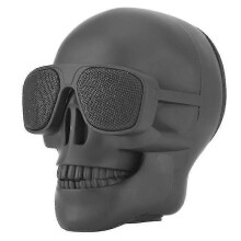(S) Skull Head Wireless Bluetooth Speaker, Card U Disk Hand Subwoofer Speaker
