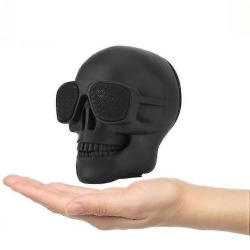 (S) Skull Head Wireless Bluetooth Speaker, Card U Disk Hand Subwoofer Speaker 1