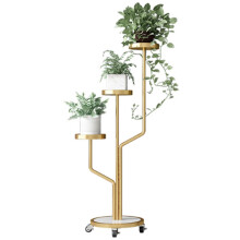 3 Tier Metal Plant Stand Indoor Rustproof Heavy Duty Tall Corner Plant Shelf for Multiple Pots