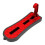 (B Red)Multifunction Car Doorstep Foldable Emergency Window Breaker Auto Latch Hook Foot Pedal 1