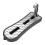 (B Silver) Multifunction Car Doorstep Foldable Emergency Window Breaker Auto Latch Hook Foot Pedal 1