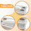 (Fine Net)Mealworms Breeding Box Corn Worm Rearing Box Large Capacity Transparent Reusable 3
