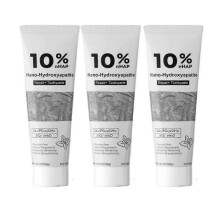 3X 10%nHAP Nano Hydroxyapatite Toothpaste Fluoride-Free Enamel Repair Whitening Toothpaste, Cool Mint Fresh Breath