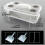 (Fine Net)Mealworms Breeding Box Corn Worm Rearing Box Large Capacity Transparent Reusable 4