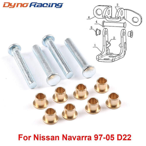 Door Hinge Pin & Bushing Kit Front for Nissan 1997 - 2005 2
