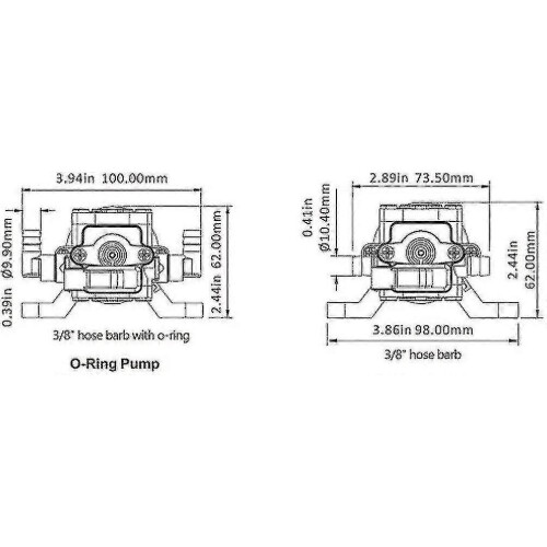 Dc 12v Pressure Pump Group Micro Electric Diaphragm Pump Booster Pump 2