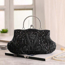 (B1) Fashion Women's Bag Rose Flower Solid Color Handbag Casual Evening Party Wedding Handbags Luxury Women Clutch Bag