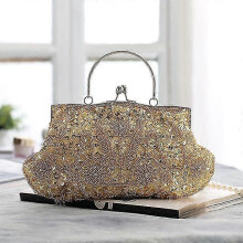 (B3) Fashion Women's Bag Rose Flower Solid Color Handbag Casual Evening Party Wedding Handbags Luxury Women Clutch Bag