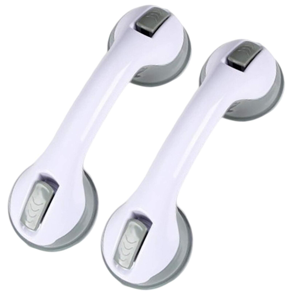 Suction Grab Bar 2 Pack Bathroom Safety Handle Non Slip Grip for Elderly and Handicap FX01