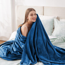 (Super King, Teal) Faux Fur Fleece Blanket Sofa Throw Soft Warm Bed Mink Single Double King & Super King