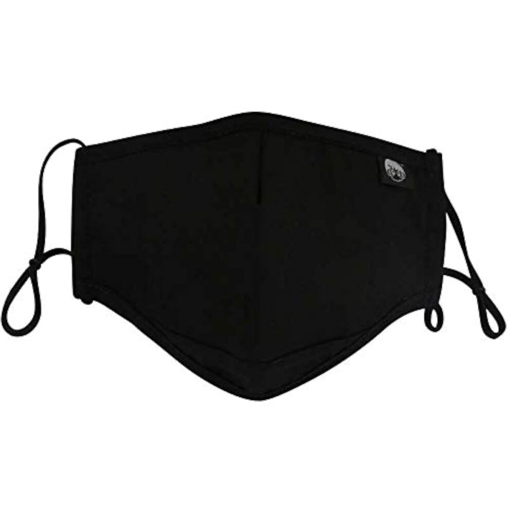 Reusable Cotton Cloth Face Mask With Adjustable Nose Clip, Breathable 5Layer Soft Filter, One Size C 9330225272861