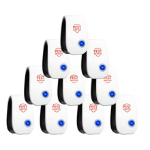 Ultrasonic Pest Repeller 10 Pack Plug In Pest Control for Indoor Use Silent Energy Saving Wide Coverage