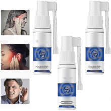 (3pcs) Tinnidrop Tinnitus Relief Spray, 60ml Tinnitus Relief Spray Relieves Tinnitus, Ear Back, Ear Discomfort, Earwax Cleaning Care Spray