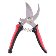 Ergonomic Pruning Shears with Stainless Steel Blades and Safety Lock for Garden Branch Trimming