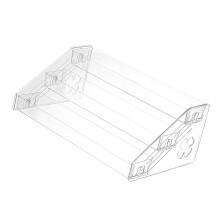 Storage Shelf for Home Organization Transparency Tiered-3