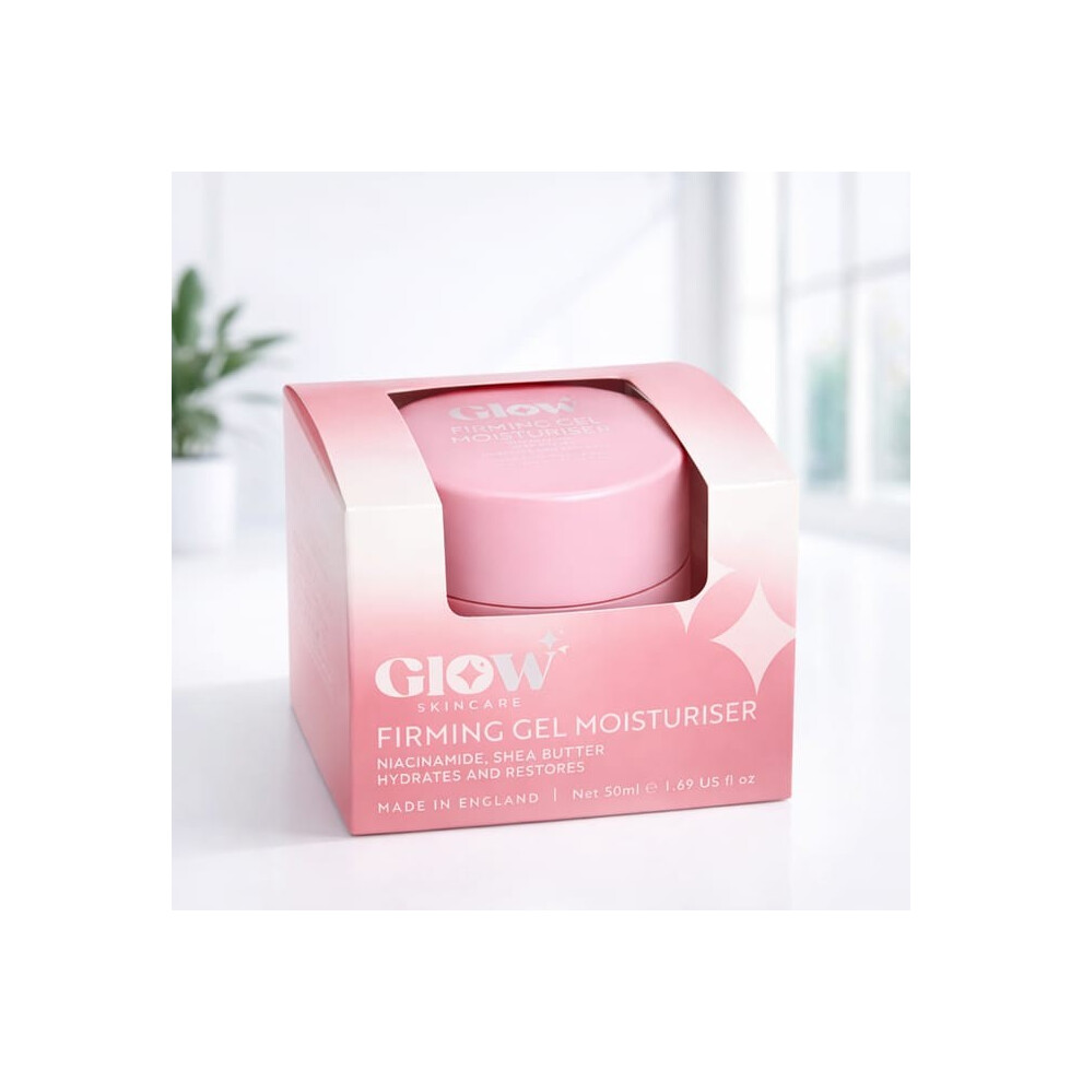 Glow Firming Gel Moisturising 50ml Hydrates & Restores + Niacinamid Shea Butter