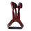 Quick Releasing Adjustable Three Finger Toxophily Guard-brown 1