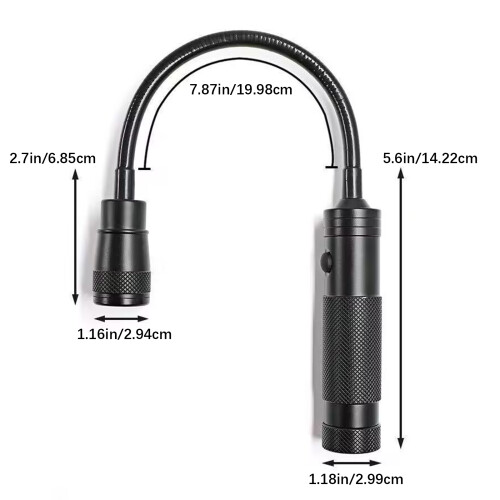 Bright Barbecue Light Feature Magnetic Base Flexible Gooseneck 2