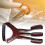 Quick Releasing Adjustable Three Finger Toxophily Guard-brown 2