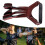 Quick Releasing Adjustable Three Finger Toxophily Guard-brown 4