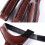 Quick Releasing Adjustable Three Finger Toxophily Guard-brown 6