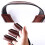 Quick Releasing Adjustable Three Finger Toxophily Guard-brown 7