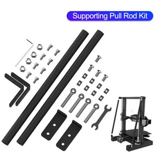 For 3D Printer  3 Series Supporting Pull Rod Kit Aluminum Alloy Tie Rod Set for   3S  3 Pro 1