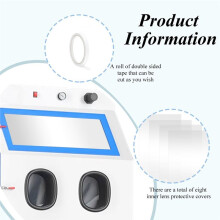8Pcs Abrasive Blasting Cabinet Lens Cover,22 X 10 Inch Protective Film for Sandblast Cabinet Lens,Replaceable Lens Film