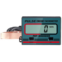 Digital Tachometer Chainsaw Tachometer Tach Gauge Large Screen Display Pulse Speedometer for Chain Saw Lawn Motorcycle