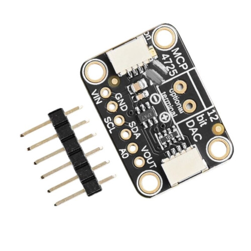 MCP4725 12-Bit Digital-to-Analog Converter Module DAC Splitter Board I2C Interface Communication Module