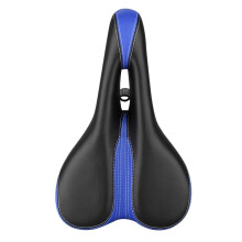 Universell passender Fahrradsattel, komfortabler Fahrradsattel mit doppelter Stoßdämpfung für Outdoor-Radtouren, wasserdichter Bezug hält Si