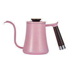 Cafetera de jarra, cafetera manual con orificio de enfriamiento, boca estrecha, boquilla larga, boquilla con asa, filtro de goteo, cafetera