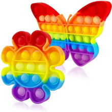 Push Pop Bubble Fidget, Popit Popper Popit?S It Popitz Figetget Sensory Popping It?S Popits Alivio del estrés y la ansiedad Figut Un juguete