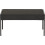 Seconique Cedar 4Pc Garden Set - Grey Fabric/Black Glass 4