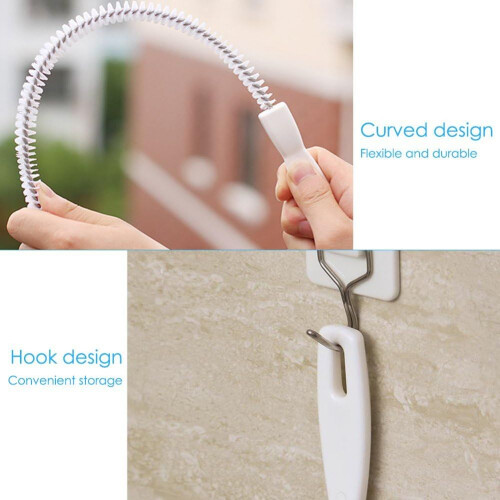 Escova de limpeza para pia e vaso sanitário com design de alta qualidade e design flexível. 2