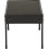 Seconique Cedar 4Pc Garden Set - Grey Fabric/Black Glass 5