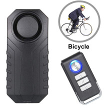 Ongeëvenaarde bescherming, draadloos fietsalarm met een luid geluid van 113 dB, instelbare gevoeligheid, compatibel met uw beveiligingssyste