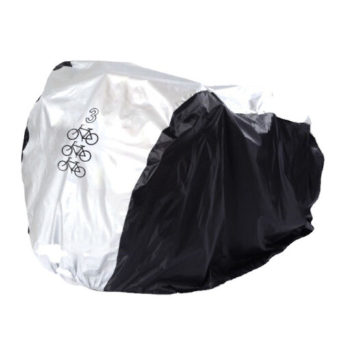Capa para 2 bicicletas, impermeável, resistente à chuva e poeira, com proteção UV.