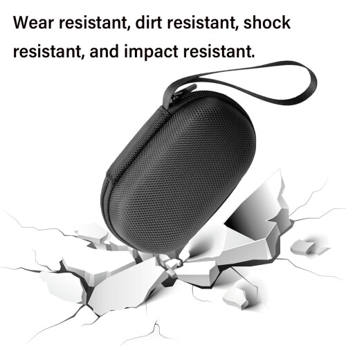 Custodia protettiva per auricolari True Wireless, compatta, leggera e rigida, realizzata in materiale EVA resistente a graffi e acqua. 2