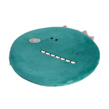 Cojín con forma de animalito para silla de oficina, almohadón, silla de ruedas, alfombra, alivio para la zona lumbar y el coxis (verde)